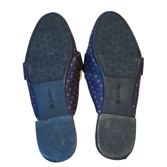 BIRDIES ROBIN LOAFER SLIP ON BLUE PINK 8 - Picture 4 of 14